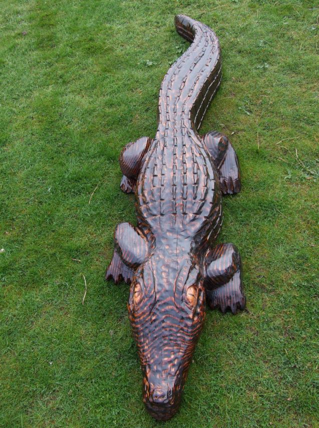 Wooden Crocodile