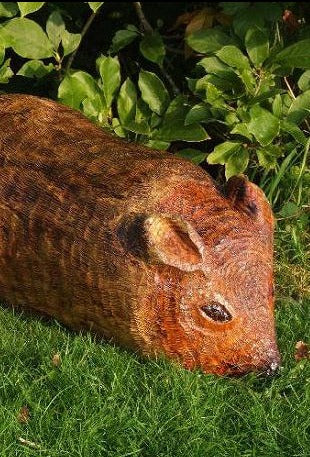 Wooden Mouse - Children's Garden Seat