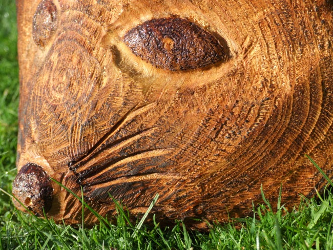 Wooden Mouse - Children's Garden Seat