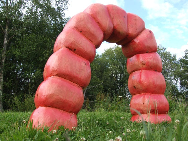 Worm Playground / Garden Sculpture