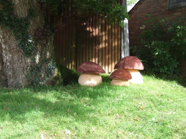 Chestnut Mushroom Seating