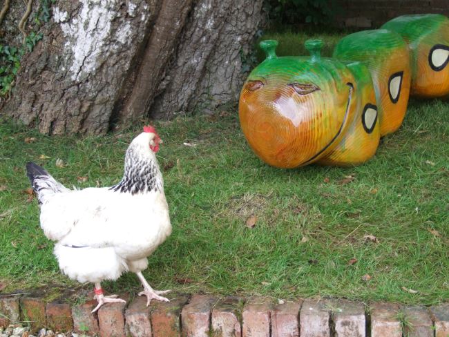 Caterpillar Playground / Garden Sculpture