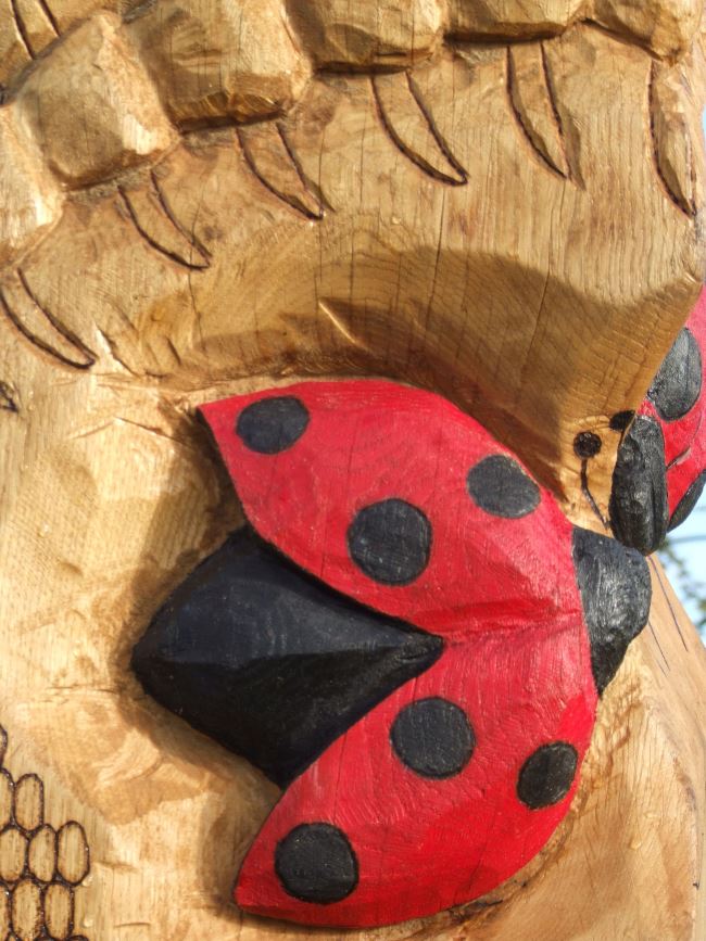 Bug Totem in Oak