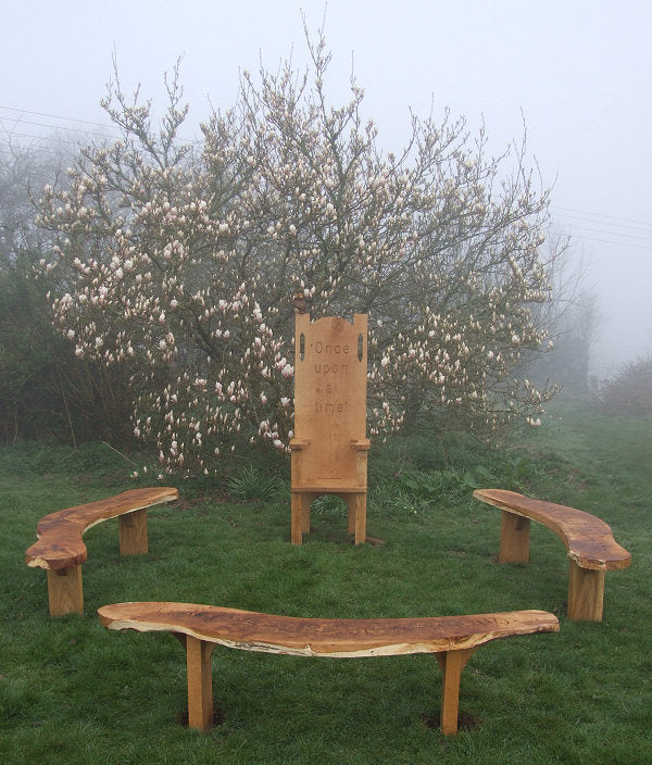 Oak Story Telling Chair
