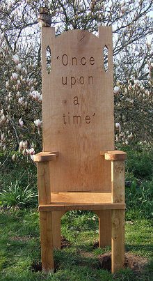 Oak Story Telling Chair