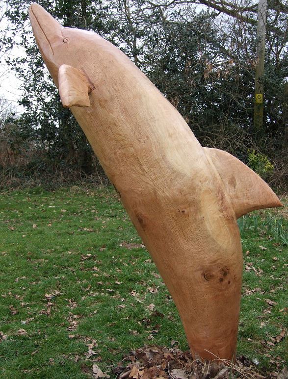 Dolphin Garden Sculpture