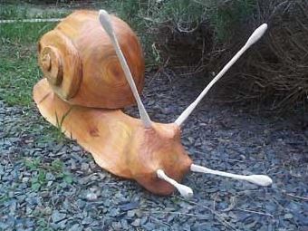 Carved Snail