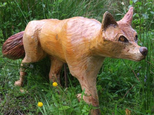 Carved Fox - Main Image