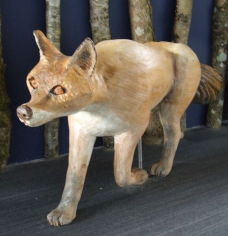 Carved Fox